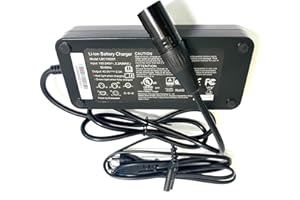 Enerpower Cargador 42 V 2 A para Decathlon Elops 120 E / 900 E / 920 E/Original 700 E / 900 E