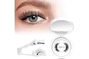 ‎HIGU CLACE Higu clace Magnetische Wimpern,Magnet Wimpern Ohne Eyeliner,Magnetische Wimpern mit Applikator,Wimpern Magnetisch Natürlicher Look,Kein Kleber erforderlich Wimpern Magnetic(KIT-9A)