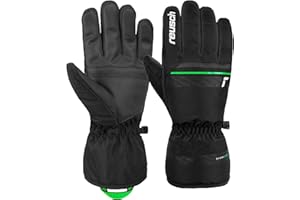 Reusch rękawiczki zimowe Mężczyźni Snow King gwarantuje wiatroszczelne i bardzo oddychające rękawice narciarskie softshell, rękawice śniegowe