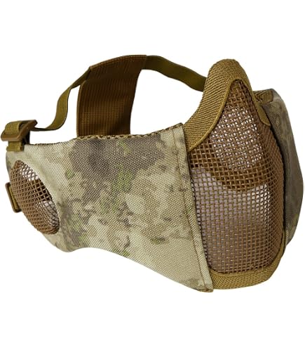 Masque facial cycliste avec lunettes détachables(lunettes colorés) - Auto