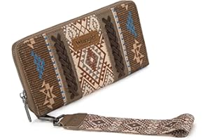 Montana West Wrangler Wristlet Western Wallet Boho Aztec Kreditkartenetui für Damen