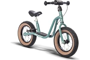 ‎PUKY PUKY LR XL BR | Sicheres & stylisches Laufrad für Kinder ab 3 Jahren | Höhenverstellbarer Sattel & Lenker mit Lenkerpolster | Mit großem Trittbrett & V-Brake | Einfaches Auf- und Absteigen | Türkis