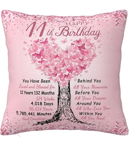 Cuscino Regalo Di Compleanno Personalizzato Con Età - 40x40 Cm - In Raso Morbido Per Ragazzi, Ragazze, Donne, Uomini (9 Anni)