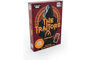 GINGER FOX The Traitors Card Game Special Edition – Official Party Game with Exclusive Content, Based on the Hit TV Series