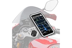 Shapeheart innovation française, Support téléphone moto sportive magnétique pour demi-guidon, guidons bracelets. Porte téléphone moto sportive, antivibration, imperméable et universel