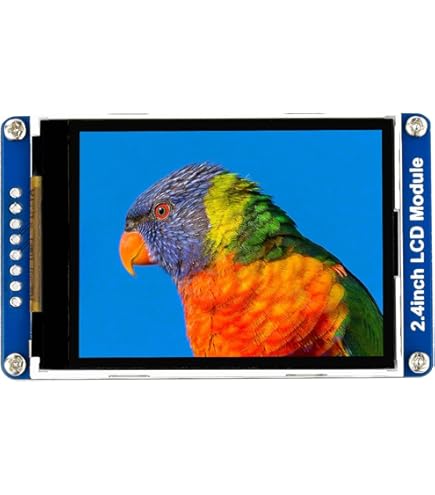LCD IPS 2,4'' 240x320px - SPI - 65K RGB - für Raspberry Pi, Arduino, STM32 - Waveshare 18366