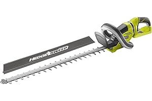 Ryobi - Cortasetos eléctrico (longitud de la hoja de sierra: 60 cm, con hoja de sierra, rendimiento de corte de 26 mm, sin batería, ergonómico) RHT36B61R