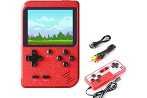 Handheld Spielkonsole, Etpark 500 Klassische Spielen 3-Zoll-IPS-Bildschirm tragbare Retro-Videospielkonsole Spieler für Kinder Spielzeug Jungen 4 5 6 7 8 9 10 11 12 13 Jahre