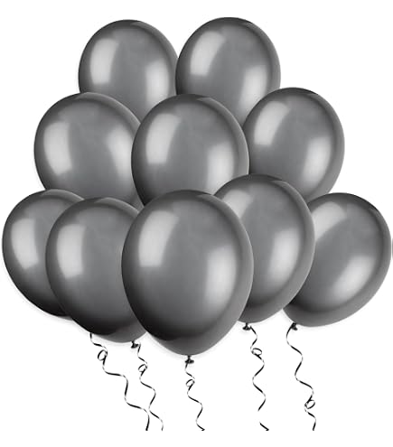 Palloncini Per 50esimo Compleanno 30cm | 5 Palloncini Lattice Perlacei Con Scritta Happy 50th | Assortiti | Da Gonfiare Con Elio