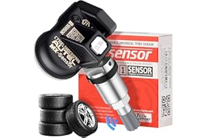 Autel TPMS MX-Sensor, Sensor Reemplazo Neumáticos Doble Frecuencia para Todos Coches, Idéntico al Sensor OE, Sensor Sistema Monitoreo Presión Clonable al 100% (Válvula Metal, 1 Unidad)