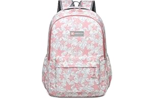 PROTAURI Zaino Scuola per Ragazze Bambini Scuola Media e Superiore Borsa Resistente all'acqua Zaino Scuola Media da Viaggio all'aperto Zaino Casual Leggero per Adolescenti