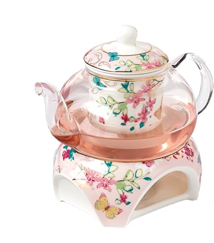 Heat Resistant Glass Teapot With Stainless Steel I... - Vicedeal