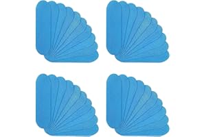 NHQZ 80 Stück Bowling Daumen Tape,Fingertape für Bowlingball,Bowling Zubehör,Reibungsarm Bowling Zubehör Finger Tape Set für Männer Und Frauen - Blau