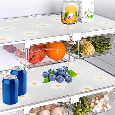 Spares2go Verstellbare Kühlschrank-Ablagen Für New World – 3-teiliges Set, Weiß, Tiefe 322 Mm