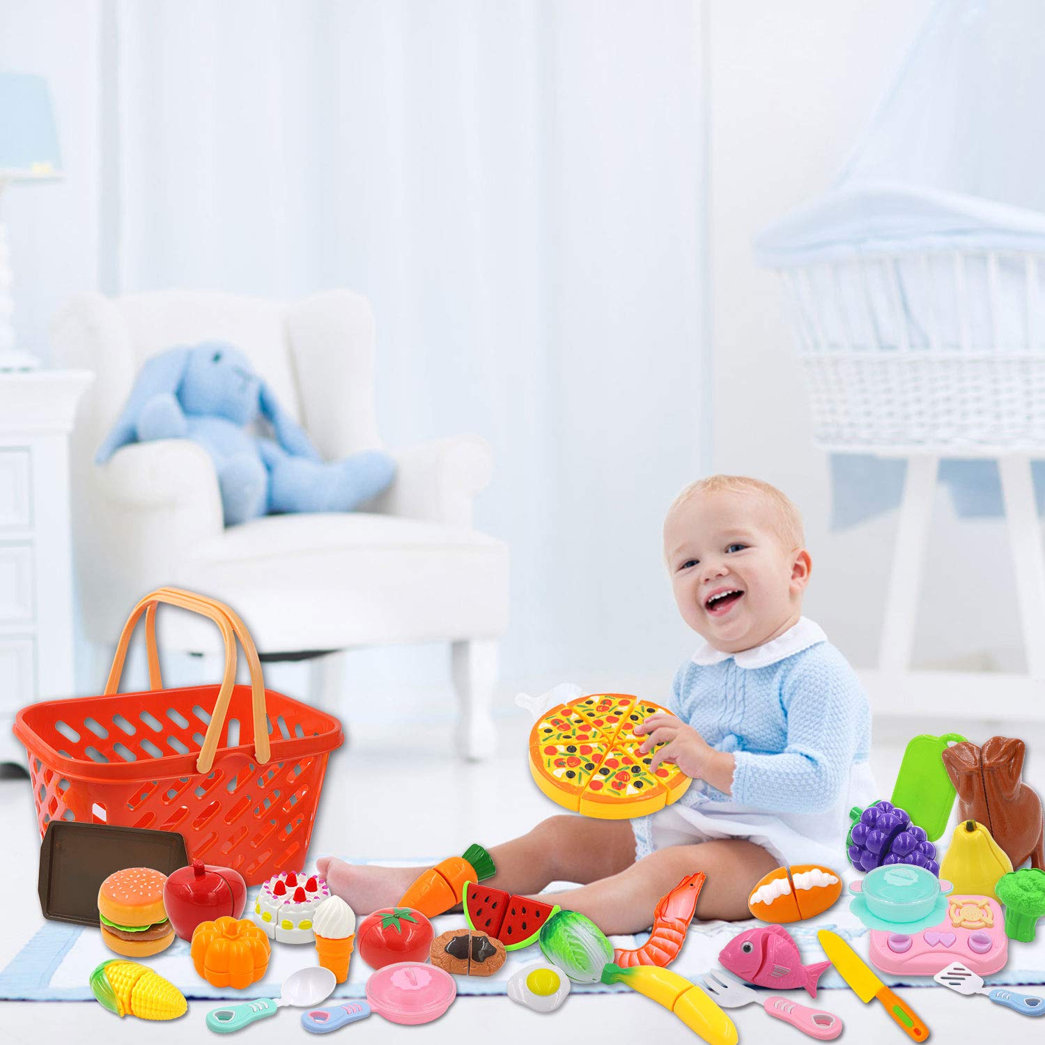 DigHeath-34-pices-Jouet--Couper-Fruits-et-Lgumes--Couper-Panier-Cuisine-Jeu-Dimitation-ducatif-Tt-Dveloppement-Intellectuel-pour-Bb-Enfant