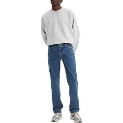 Jean Levi's 514 Homme Slim Droit - Taille 34 X 32 - Délavé Et Distressed - Occasion