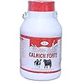 CALRICH FORTE LIQUID FEED SUPLEMENT of CALCIUM, PHOSPHORUS,VITAMIN D3, B12, A, H, LEPTADAENIA & SHATAVRI for ANIMALS (6 LTR)