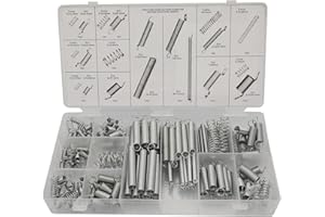 Raogoodcx 200Pcs Springs Assorted Small Extension and Compression Springs Set