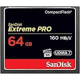 SanDisk Extreme Pro 64 GB 160 MB/s CompactFlash Memory Card - Black/Gold/Red