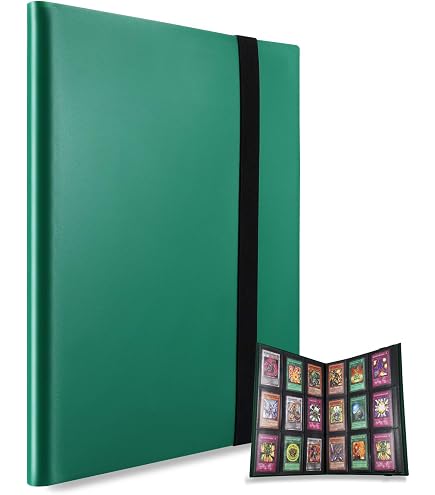 2 Pièces Porte Carte à Collectionner, Classeur Cartes 24 Pages Capacité