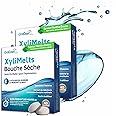 OraCoat XyliMelts – 80 Adhesive Tablets for Caries and Dryness – Discreet – Can be Used in Sleep – Vegan – Mild Mint
