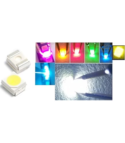 100 Leds Smd 3528 / Ultrabrillantes / Varios Colores | Meses sin interés