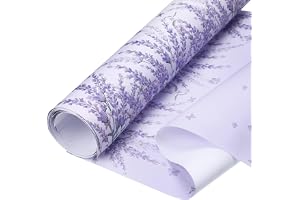 Thenshop 30 ark blommiga doftande lådfoder 35 x 45 cm byrå lådfoder hyllfoder icke-självhäftande pappersark för köksskåp, hem