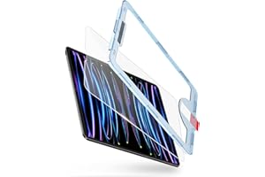 BERSEM Pellicola Protettiva per iPad Pro 12,9 Pollici Modello 2022/2021/2020/2018 (6/5/4/3 Generazione) Pollici Vetro Temperato, Durezza 9H, Ultra Transparent, Antigraffio, 1 Pezzi