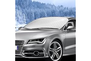 FQQF Frontscheibenabdeckung,Autoscheibenabdeckung, Ultra-Dick Auto Scheibenabdeckung Windschutzscheibe Abdeckung, Windschutzscheibe Abdeckung Faltbare, FüR Die Gegen Schnee, EIS, Frost, Staub, Sonne