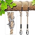 BeneLabel 2pcs Swing Rope, 100cm Hammock Strap Adjustable Polyester ...