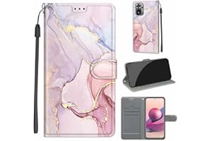 TOMYOU Funda para Xiaomi Redmi Note 10 4G / Note 10S, Libro de Cuero con Tapas y Cartera, PU Cuero Flip Carcasa Fundas Móvil de Tapa Libro para Xiaomi Redmi Note 10 4G / Note 10S