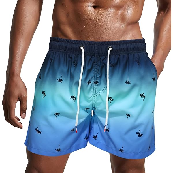 Bañador Hombre Secado Rápido - Poliéster - Con Malla Interna Y Bolsillos - Tallas L-3XL - Estampado Piña