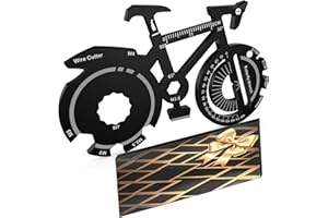 KEIFUKUH Funny Multi Tools Men Gifts - Cool Bicycle Styling 20 in 1 Small Tools Gift Idea for Men Dad Boyfriend Husband, Christmas Stocking Filler Gadgets, Unique Gift for Birthday, Fathers Day, Valentines Day