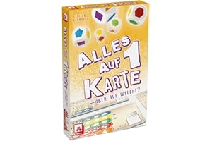 NSV - 4112 - Alles Auf 1 KARTE - Gioco di Dadi (Versione en Tedesco)