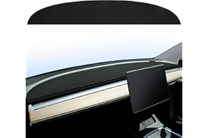 MACHSWON Model Y Model 3 Armaturenbrettabdeckung Alcantara Armaturenbrett Pad Armaturenbrettmatte für Tesla Model Y Model 3 2017-2021 2022 2023 Innenraum Tesla Zubehör