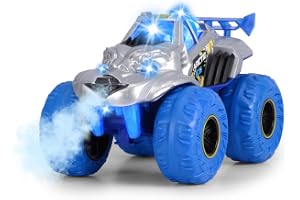 Dickie Toys 203754002 - Arktiskt Ismonster - Dickie Toys Arktiskt Ismonster med Frihjul, Ljus, Ljud, Fjädring, Rökfunktion oc