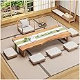 Japanischer Bambustisch 60cm Niedrig - Teetisch Für Boden Meditation Und Wohnzimmer