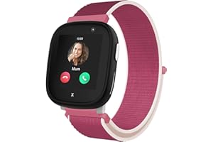 Seltureone Nylon-Armband für Kinder, kompatibel für Xplora X6 Play, Bequemer, Atmungsaktiver, Wasserdichte Riemen für Kinder, Einfach zu Tragen