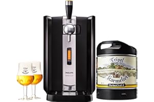 Pack Spillatore PerfectDraft - Spillatore più un fusto 6L - 5e di deposito restituiti per ogni fusto vuoto reso (Tripel Karmeliet + 2 bicchieri)