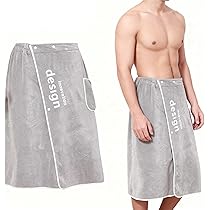 Aomig Serviette à Sauna Pour Kilt Homme, Drap De Bain Grande Taille