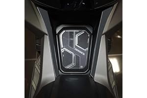 labelbike - Adesivi in Resina Gel 3D Decorazioni e Protezioni Pedana Sportello Moto compatibile con Honda ADV350 2022-2025