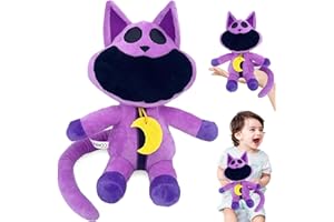 HBSFBH Smiling Critters Peluche, Smiling Critters Plush Toy, Nuovo Peluche Sorridente Critters, Sorridente Catnap Peluche, Sorridente Catnap Peluche, Funny Smiling Pillow Children's Room Decoration (M1)