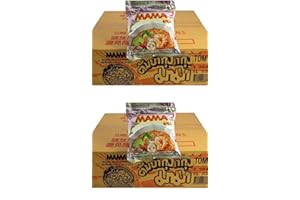 Pamai Pai® Doppelpack: 2 Kartons Mama Shrimp Instant Nudelsuppen 60 x 60g Yum Yum Garnele