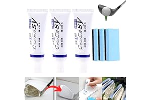 Nihexo Removedor de arañazos instantáneo para palos de golf, mejor limpiador de palos de golf con esponja, elimina eficazmente los arañazos del club de golf, restaurador de pintura definitivo