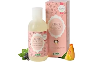 Natural Derma Pet Shampoo Profumato per Cani Ribes e Pesca – Azione Detergente e Purificante per un Manto Sano, Lucido e Profumato – 200 ml – Made in Italy