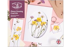 HOUSE OF CRAFTS Pressa per Fiori Kit