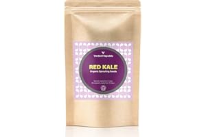 VERDANT REPUBLIC Organic Red Kale Sprouting Seeds - 125g | Non GMO Superfood | Easy to Sprout | Microgreens in 12 Days, Sprouts in 5 Days