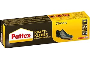 HENKEL Pattex Power Adhesive Classic - Bardzo Mocny Klej Uniwersalny, Zapewniający Maksymalną Wytrzymałość, Odporny Na Wysoką Temperaturę, 50 g