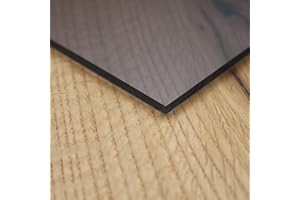 Polycarbonat | Zuschnitt Platte | getönt grau | vers. Größen & Wunschmaß | 4mm | 54% Transmission Blickdurchlässig (transparent) hochglänzend | UV beständig (200 x 200 mm)