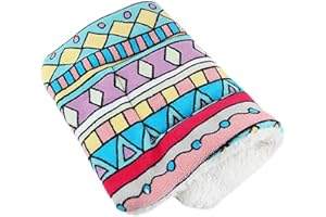 Hoylson Manta para Perro Gato Cálida Manta Lavable Suave Manta Multicolor L